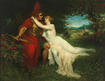 Leeke, Ferdinand - Tannhäuser and Venus in the Venusberg