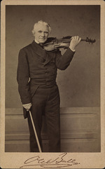 Hanfstaengl, Franz - Portrait of the composer and violinist Ole Bull (1810-1880)