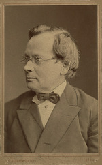 Schaarwächter, Julius Cornelius - Portrait of the composer and organist August Haupt (1810-1891) 