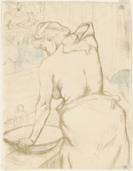 Toulouse-Lautrec, Henri, de - Woman at her Toilette, Washing Herself (Femme qui se lave, La toilette)