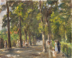 Liebermann, Max - Great Lake Road at Wannsee 