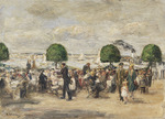 Liebermann, Max - Garden Restaurant at Wannsee - The Schwedenpavillon 