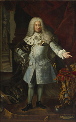 Schroeder, Georg Engelhard - Portrait of King Frederick I of Sweden (1676-1751)