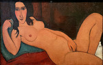 Modigliani, Amedeo - Reclining Nude with Loose Hair