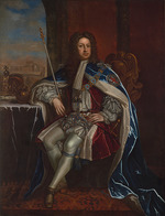 Kneller, Sir Gotfrey - Portrait of the King George I of Great Britain (1660-1727)