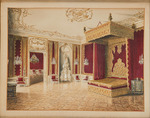 Stillfried von Rathenitz, Raimund, Freiherr - Sumptuous room (Reiches Zimmer) of the Imperial Palace in Vienna with the state bed of Maria Theresa