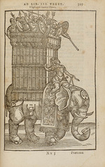 Anonymous - War elephant. From De re militari by Vegetius