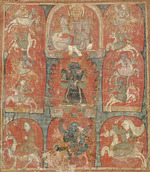 Tibetan culture - Thangka of Panjaranatha Mahakala (Gur Gonpo)
