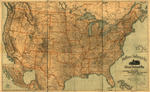 Matthews, Northrup & Co - Official railroad map of the United States, Dominion of Canada and Mexico