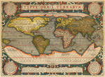 Ortelius, Abraham - Typus Orbis Terrarum. From Theatrum Orbis Terrarum 