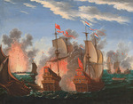 Kauw, Albrecht - The Battle of Fehmarn on 13 October 1644