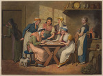 Opiz, Georg Emanuel - The Fortune Teller in the Kitchen. Scenes of life during the Biedermeier period