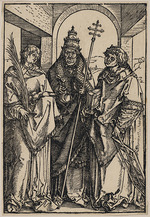 Dürer, Albrecht - Saints Stephen, Sixtus and Lawrence