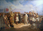Vryzakis, Theodoros - The Reception of Lord Byron at Missolonghi