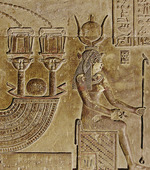 Ancient Egypt - Relief of Cleopatra VII as Goddess Hathor