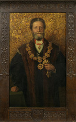 Gsur, Karl Friedrich - Portrait of Karl Lueger (1844-1910), Mayor of Vienna