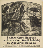 Benda, Wladyslaw Theodor - Following the paths of our fathers in the ranks of the Polish army for motherland and freedom