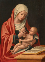 Master of the Female Half-Lengths - Madonna of the Milk