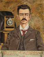 Kahlo, Frida - Portrait of my father Wilhelm Kahlo