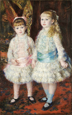 Renoir, Pierre Auguste - Pink and Blue - Alice and Elisabeth Cahen d'Anvers