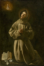 Zurbarán, Francisco, de - The Apparition of the Infant Jesus to Saint Anthony of Padua