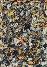 Pollock, Jackson - Composition with Red Strokes