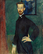 Modigliani, Amedeo - Portrait of Paul Alexandre (1881-1968)