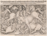 Baldung (Baldung Grien), Hans - Fighting stallions