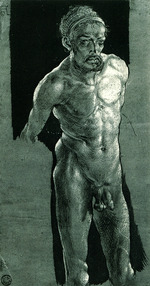 Dürer, Albrecht - Self-portrait as a Nude 