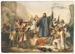 Lipparini, Ludovico - The Metropolitan Germanos raising the banner of freedom (Scene from the Greek struggle for freedom)