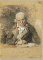 Zoffani, Johann - Self-portrait