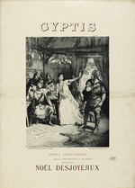 Bridgman, Frederick Arthur - Poster for the Opera Gyptis by Noël Desjoyeux