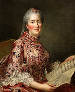Drouais, François-Hubert - Portrait of Princess Sophie of France (1734-1782)