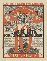 Anonymous - 10th Anniversary of the French Communist Party