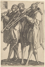 Aldegrever, Heinrich - Three Trombonists