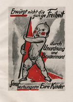 Pechstein, Hermann Max - Don't strangle the young freedom through disorder and fratricide