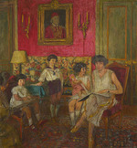 Vuillard, Édouard - Madame Jean Bloch and her children