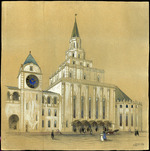 Shchusev, Alexey Viktorovich - Draft Project of the Clock and Main towers of the Kazan railway station