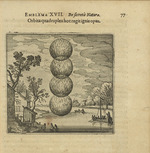 Merian, Matthäus, the Elder - Emblem 17. Four orbs govern this work of fire. From Atalanta fugiens by Michael Maier