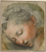 Barocci, Federigo - Head of a woman