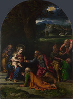 Girolamo da Carpi (Girolamo Sellari) - The Adoration of the Kings