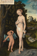 Cranach, Lucas, the Elder - Venus and Cupid the Honey Thief