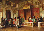 Zimmermann, Reinhard Sebastian - Audience with the French King Louis XIV 