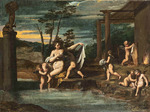 Scarsellino (Scarsella), Ippolito - The Bath of Venus