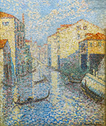 Cross, Henri Edmond - Un canal à Venise