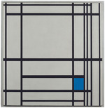 Mondrian, Piet - Compositie met lijnen en met kleur: III