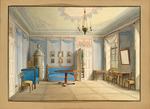 Croll, Carl Robert - Salon in the manor house of Teplitz Castle