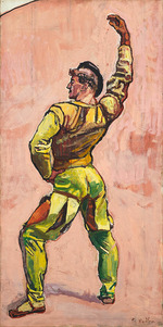 Hodler, Ferdinand - Unanimity (The oath). Swearer