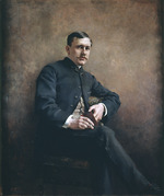 Edelfelt, Albert Gustaf Aristides - Portrait of Jean-Baptiste Pasteur