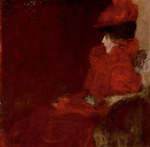 Klimt, Gustav - Dame im Fauteuil (Woman in Armchair)
